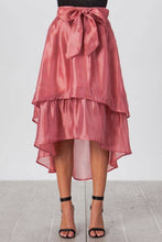 Load image into Gallery viewer, Woven Midi Skirt (Desert Rose)