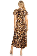 Load image into Gallery viewer, Lola Leopard Midi Dress (FINAL SALE)