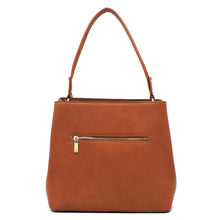 Load image into Gallery viewer, Colorblock 2-in-1 Shoulder Bag Hobo (Black/br/bg)