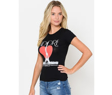 Load image into Gallery viewer, Heart & Tower Top (FINAL SALE)