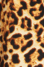 Load image into Gallery viewer, Leopard Print High Waisted A-line Midi Skirt (Final Sale)