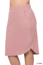 Load image into Gallery viewer, Comfy and Chic Jogger Skirt in Lt Rose