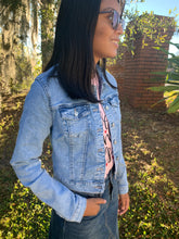 Load image into Gallery viewer, Always by My Side Denim Jacket in Light Blue (S-L)