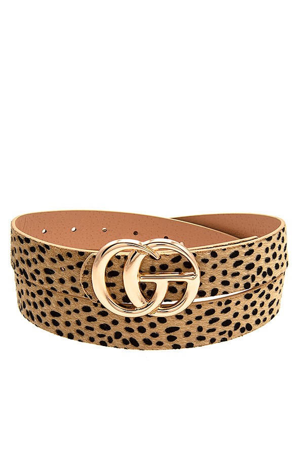 CC Classic Belt (Camel Animal)