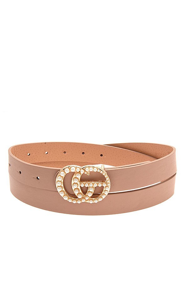 CC Classic Belt Pearl Accent (Blush)