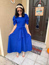 Load image into Gallery viewer, The Blue Bell Dress in Royal Blue
