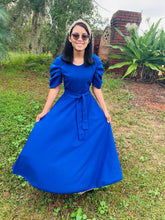 Load image into Gallery viewer, The Blue Bell Dress in Royal Blue
