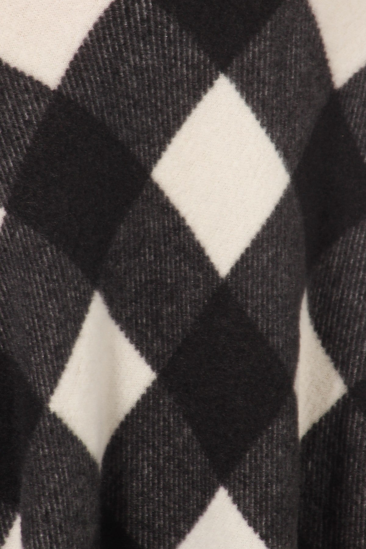 Black White Buffalo Plaid Skirt Dress4Heavens